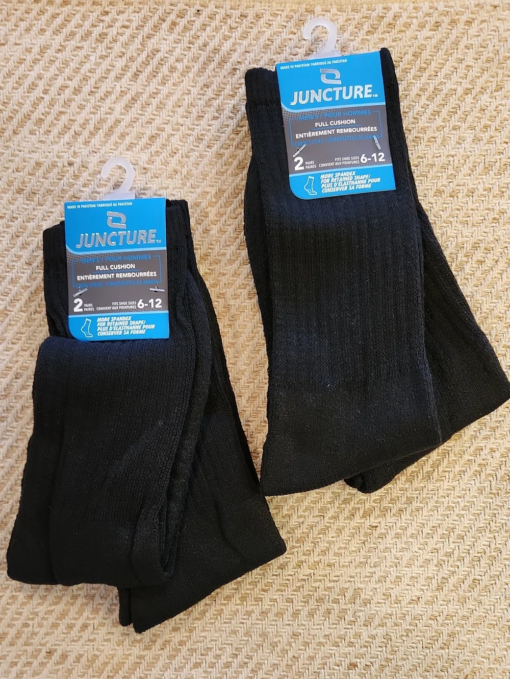 4 Pair Cushion Crew Socks